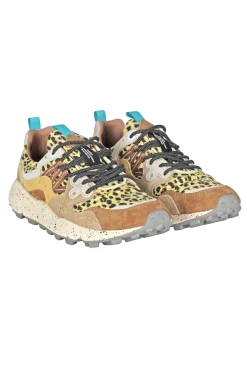 - Sneakers - 451025 - Fantasia Beige^Flower Mountain Fashion