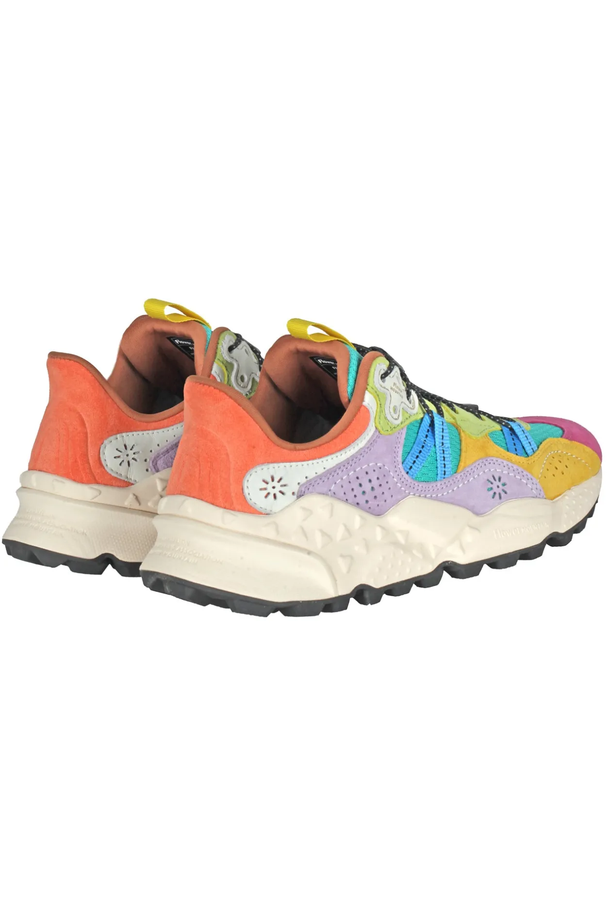 - Sneakers - 451030 - Verde/Fuxia^Flower Mountain New