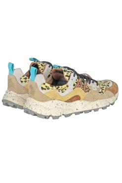 - Sneakers - 451025 - Fantasia Beige^Flower Mountain Fashion