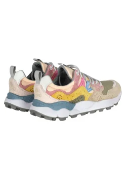 - Sneakers - 451021 - Verde/Rosa^Flower Mountain Best