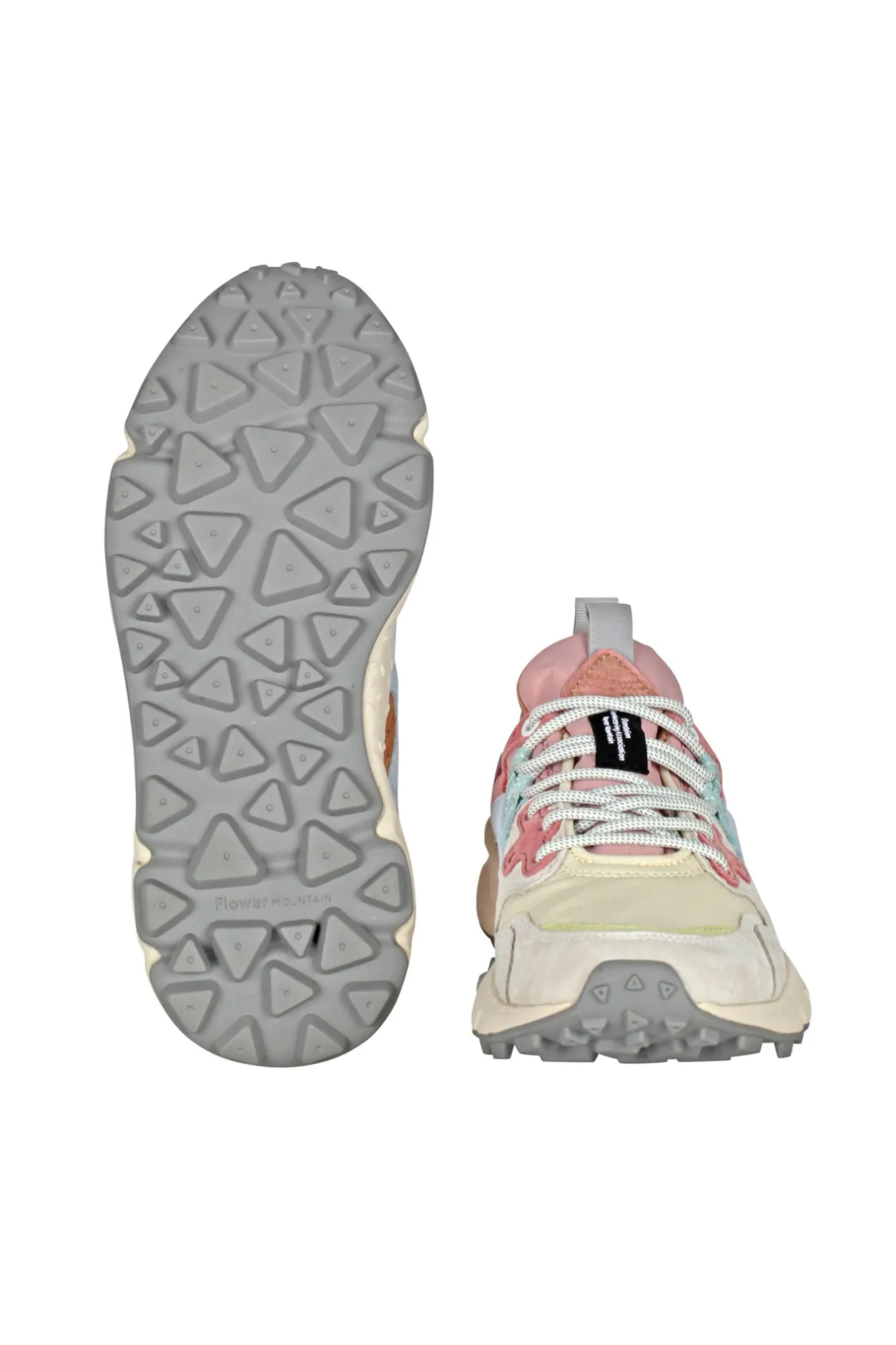 - Sneakers - 451019 - Corda/Rosa^Flower Mountain Clearance
