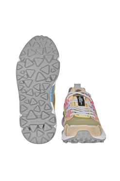 - Sneakers - 451021 - Verde/Rosa^Flower Mountain Best