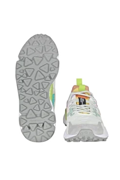 - Sneakers - 451020 - Bianco/Giallo^Flower Mountain Discount