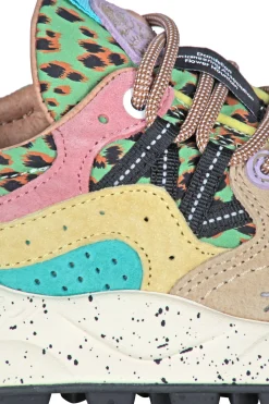 - Sneakers - 451024 - Fantasia Verde^Flower Mountain Hot