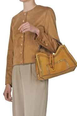 - Borsa media - 450102 - Cognac^Gianni Chiarini Clearance