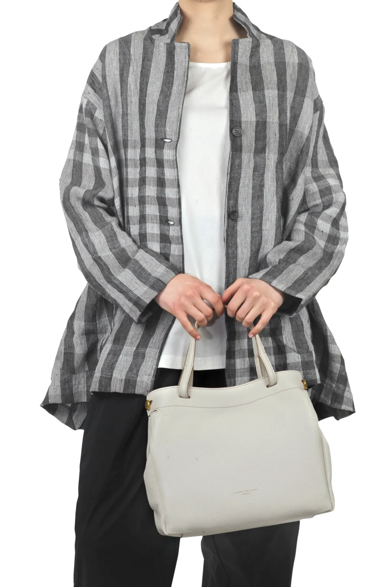 - Borsa media - 450118 - Latte^Gianni Chiarini Discount