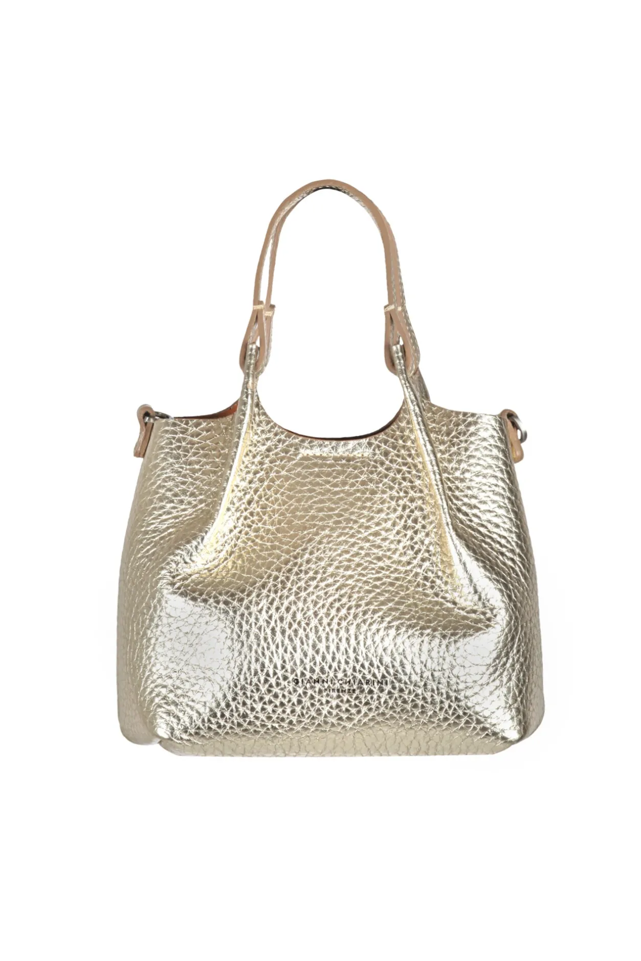 - Borsa piccola - 451481 - Platino^Gianni Chiarini Clearance