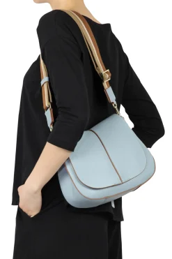 - Borsa piccola - 450116 - Azzurro^Gianni Chiarini Online