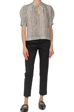 - Blusa - 451096 - Nero/Latte^Grifoni Hot