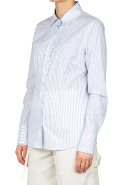 - Camicia - 451092 - Bianco/Azzurro^Grifoni Online