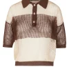 - Maglia - 451101 - Marrone/Beige^Grifoni Online