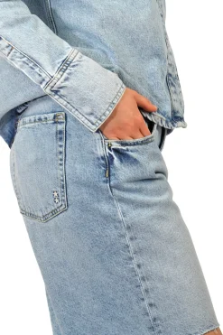 - Shorts - 450869 - Denim chiaro^Icon Denim Outlet