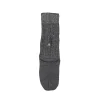 - Calza singola con lettera - 441882 - Grigio scuro^Individual Socks Outlet