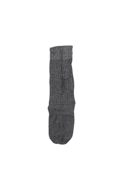 - Calza singola con lettera - 441882 - Grigio scuro^Individual Socks Outlet