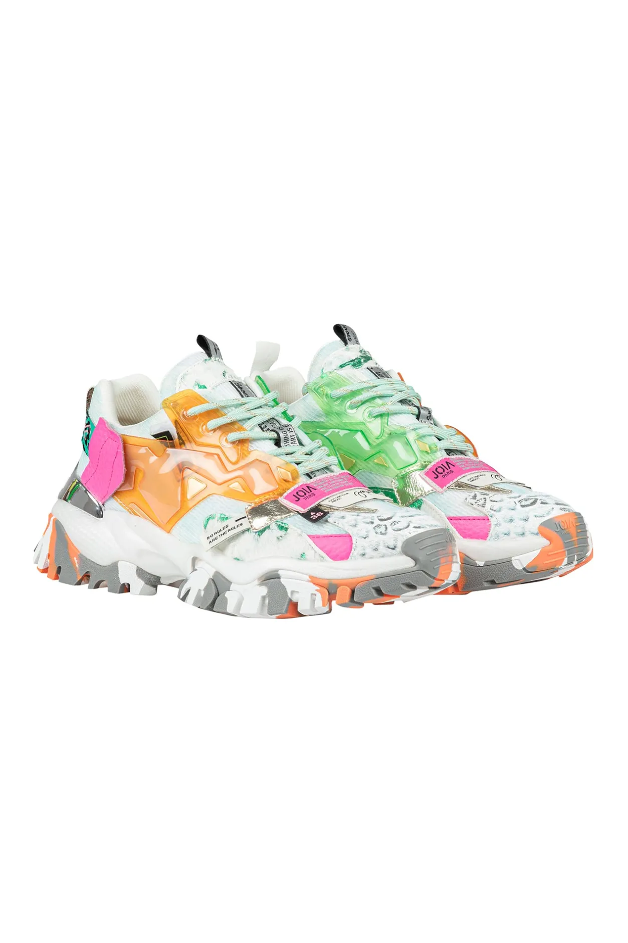 - Sneakers - 451324 - Verde/Arancione^Joia Paris Best