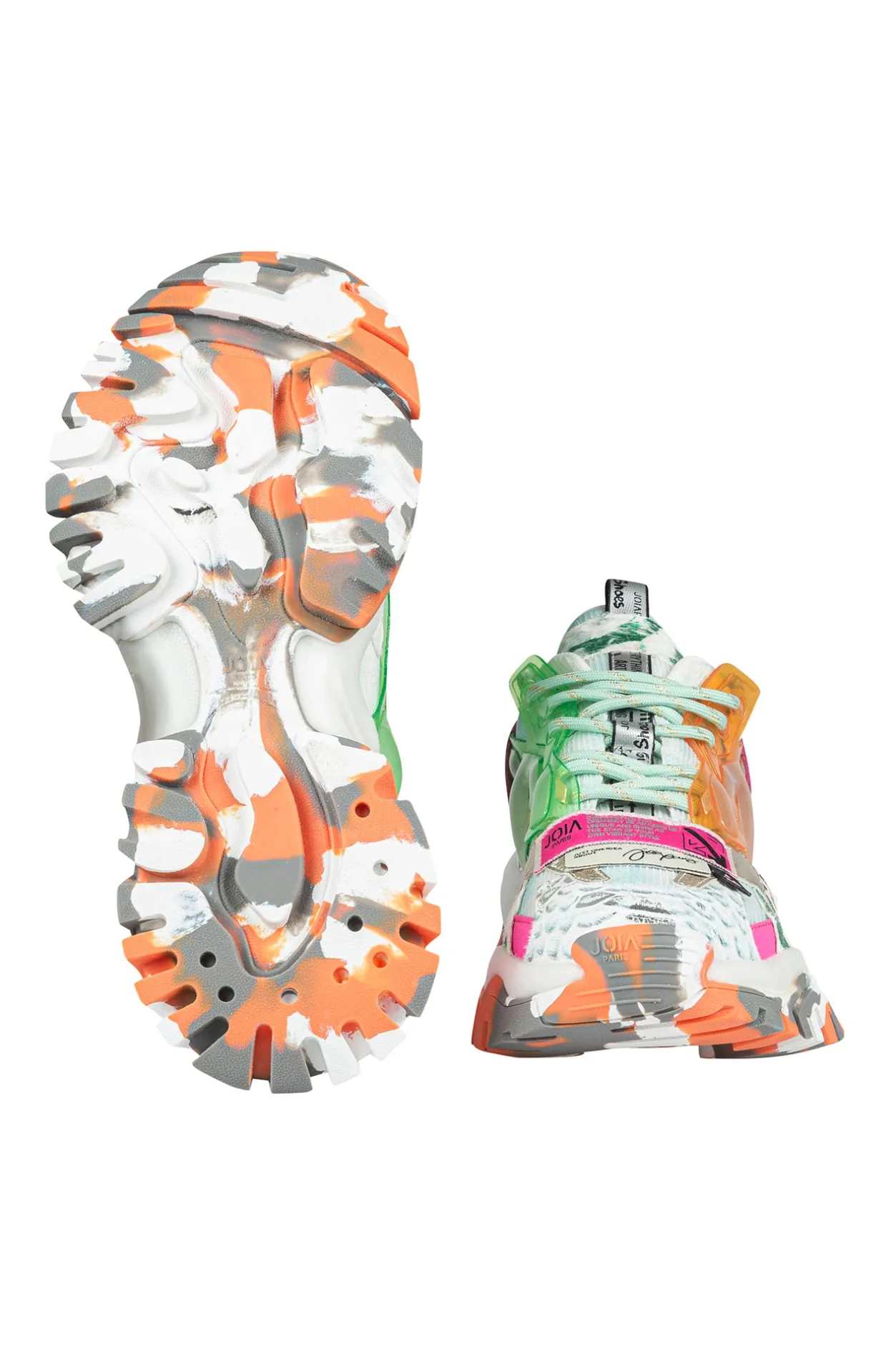 - Sneakers - 451324 - Verde/Arancione^Joia Paris Best
