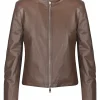 - Giubbotto di pelle - 451451 - Moro^3jolie Clearance