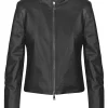 - Giubbotto di pelle - 451451 - Nero^3jolie Online