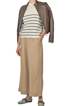 - Giubbotto di pelle - 451451 - Moro^3jolie Clearance
