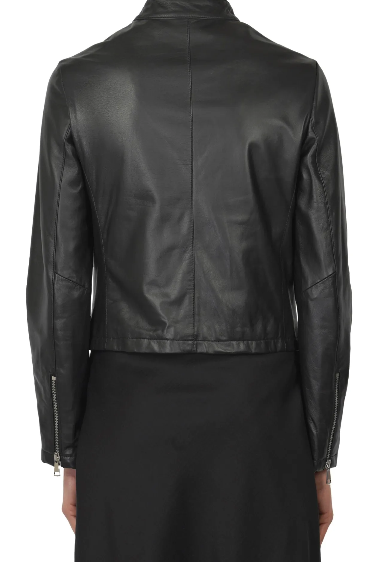 - Giubbotto di pelle - 451451 - Nero^3jolie Online