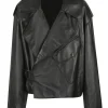 - Giubbotto in pelle - 451427 - Nero^3jolie New