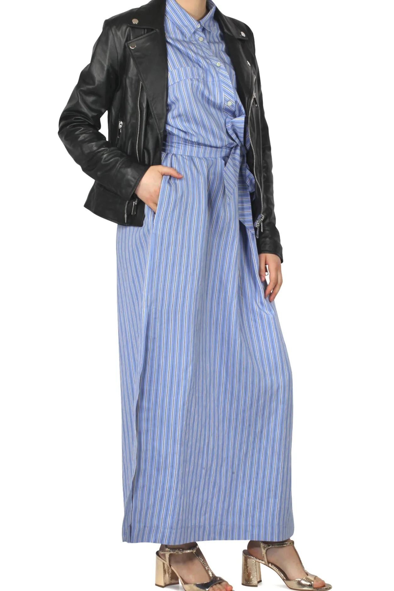 - Giubbotto in pelle - 451426 - Nero^3jolie Sale