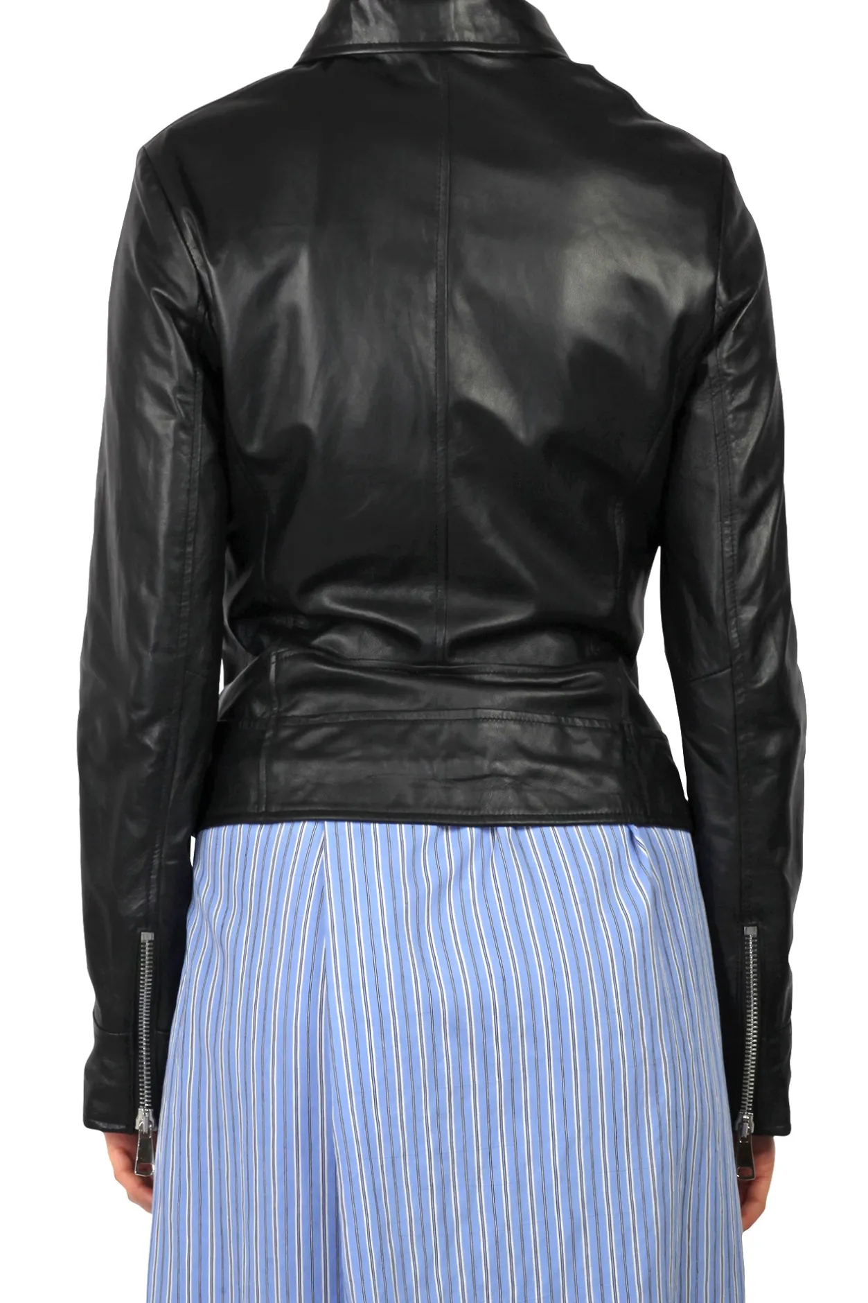 - Giubbotto in pelle - 451426 - Nero^3jolie Sale