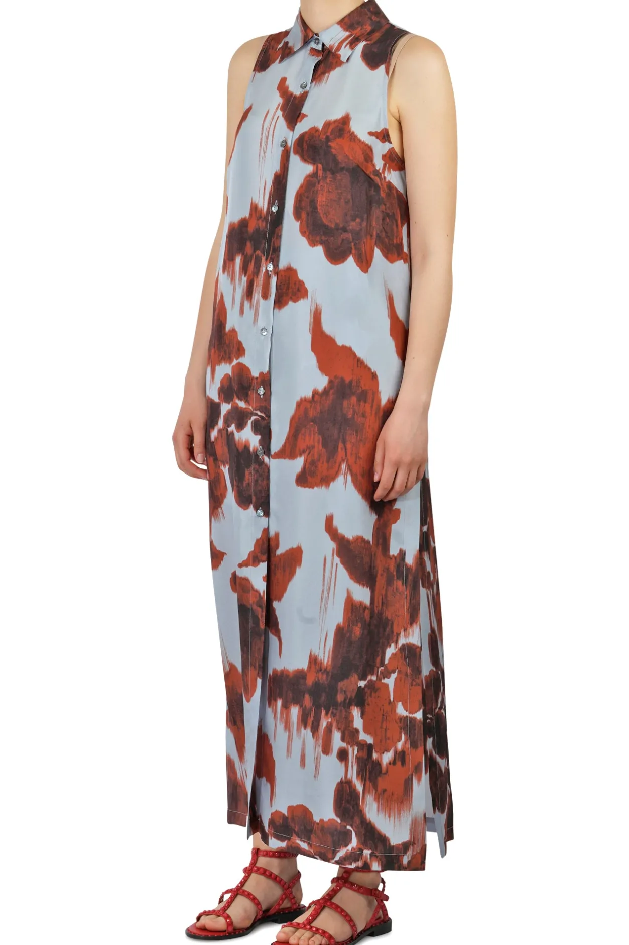 - Abito - 451201 - Azzurro/Ruggine^Jucca Clearance