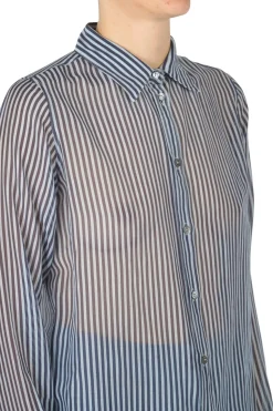 - Camicia - 451204 - Blu/Azzurro^Jucca Clearance