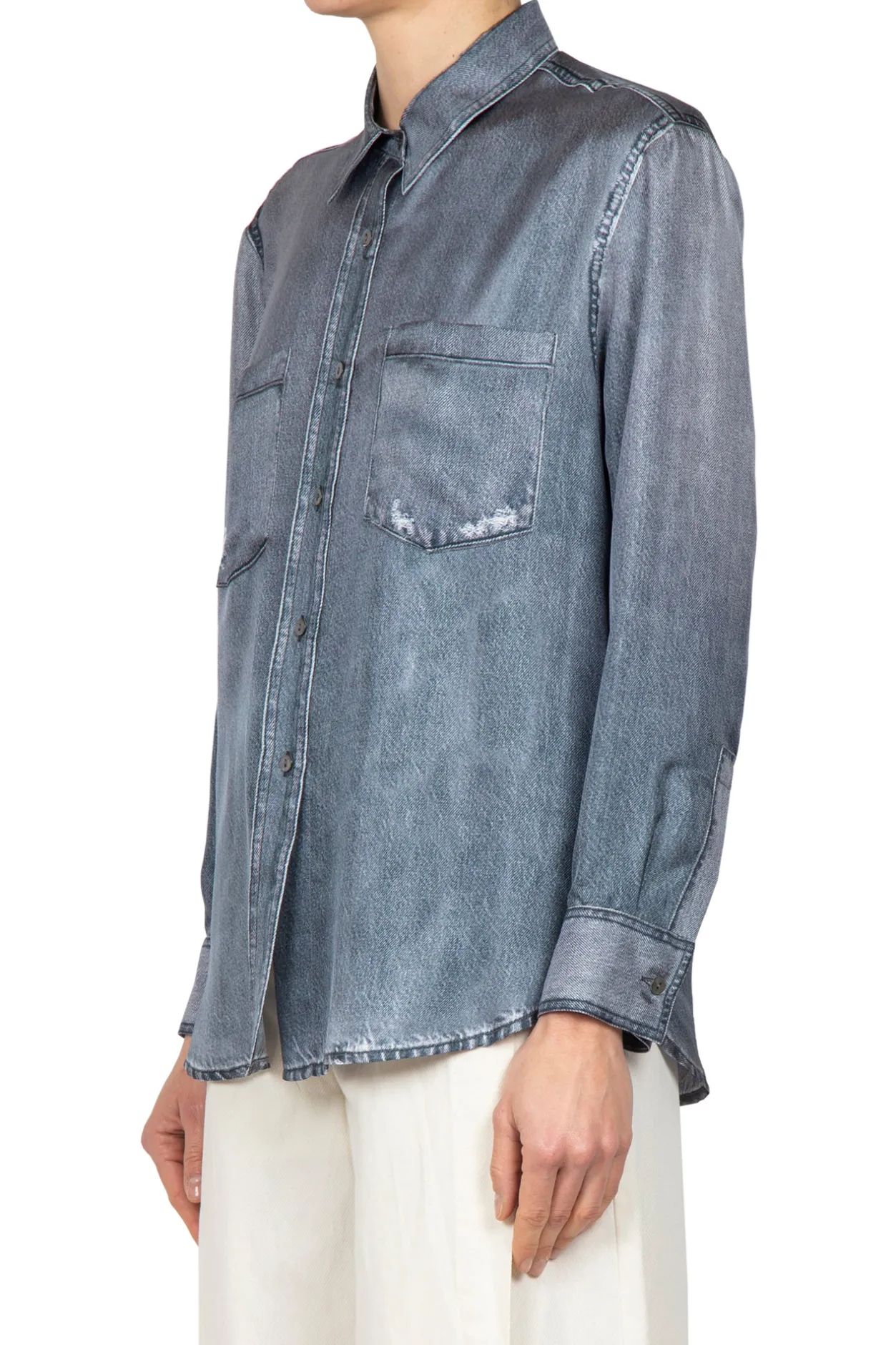 - Camicia - 451170 - Grigio^Jucca Sale