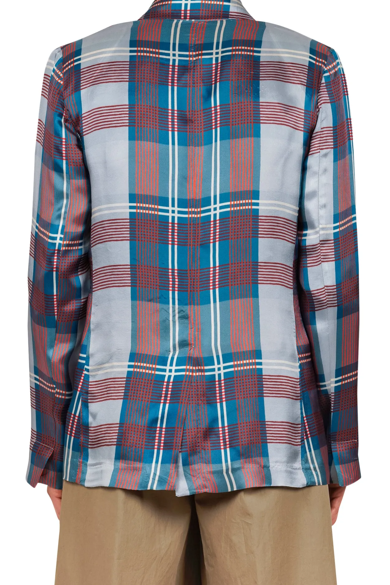 - Giacca - 451218 - Azzurro/Rosso^Jucca New