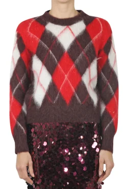 - Maglia - 442051 - Prugna/Rosso^Jucca Hot