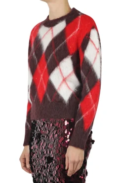 - Maglia - 442051 - Prugna/Rosso^Jucca Hot
