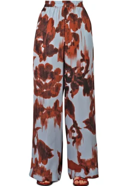- Pantalone - 451202 - Azzurro/Ruggine^Jucca New