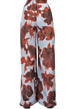 - Pantalone - 451202 - Azzurro/Ruggine^Jucca New