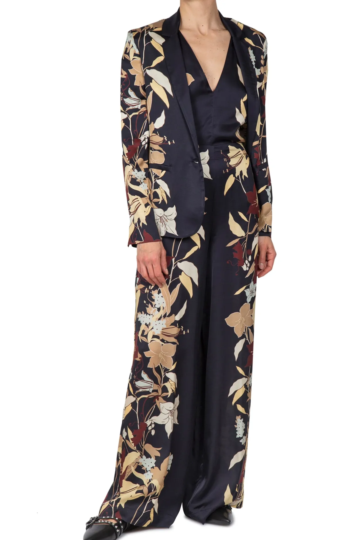- Pantalone - 451163 - Fantasia nero^Jucca New