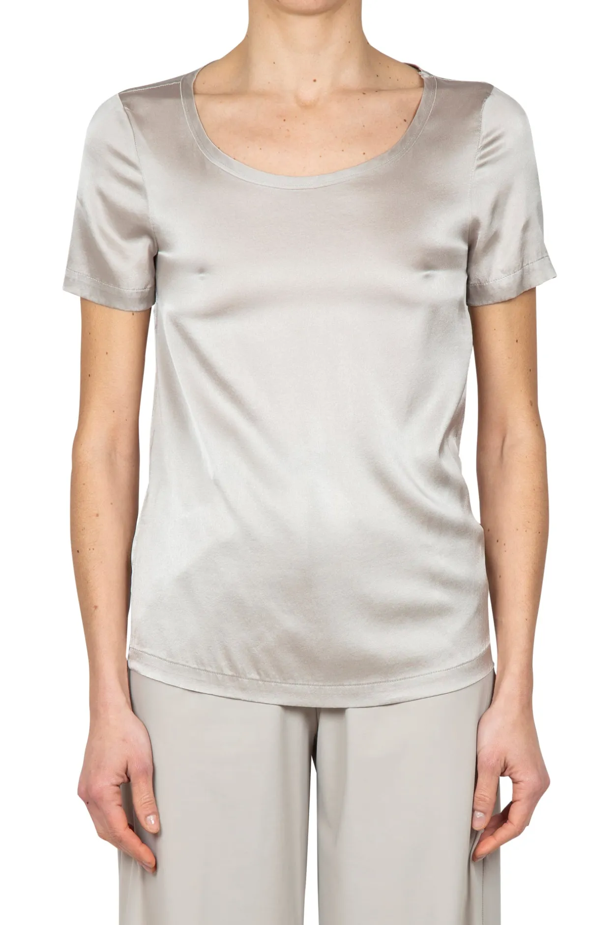 - T-shirt - 451182 - Grigio perla^Jucca Online