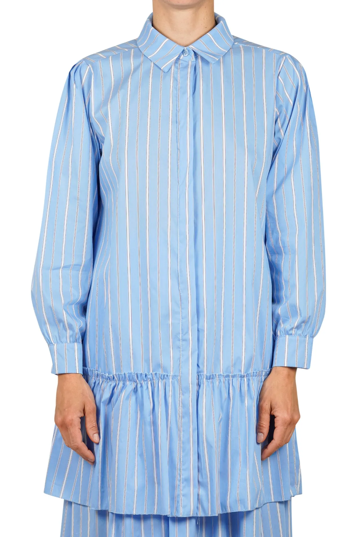 - Abito - 451497 - Bianco/Azzurro^La Femme Blanche Best