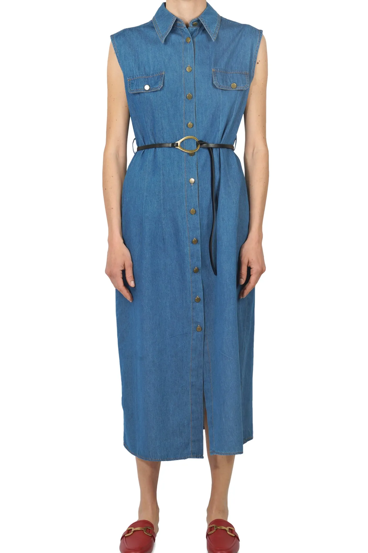 - Abito - 451437 - Denim chiaro^La Femme Blanche New