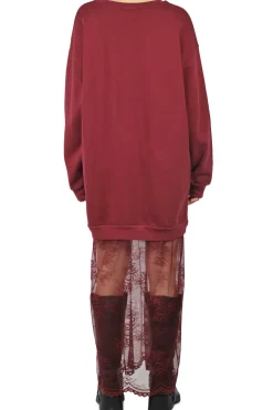 - Abito - 442134 - Bordeaux^La Femme Blanche Hot