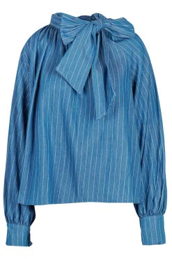 - Blusa - 451491 - Bianco/Blu^La Femme Blanche Discount