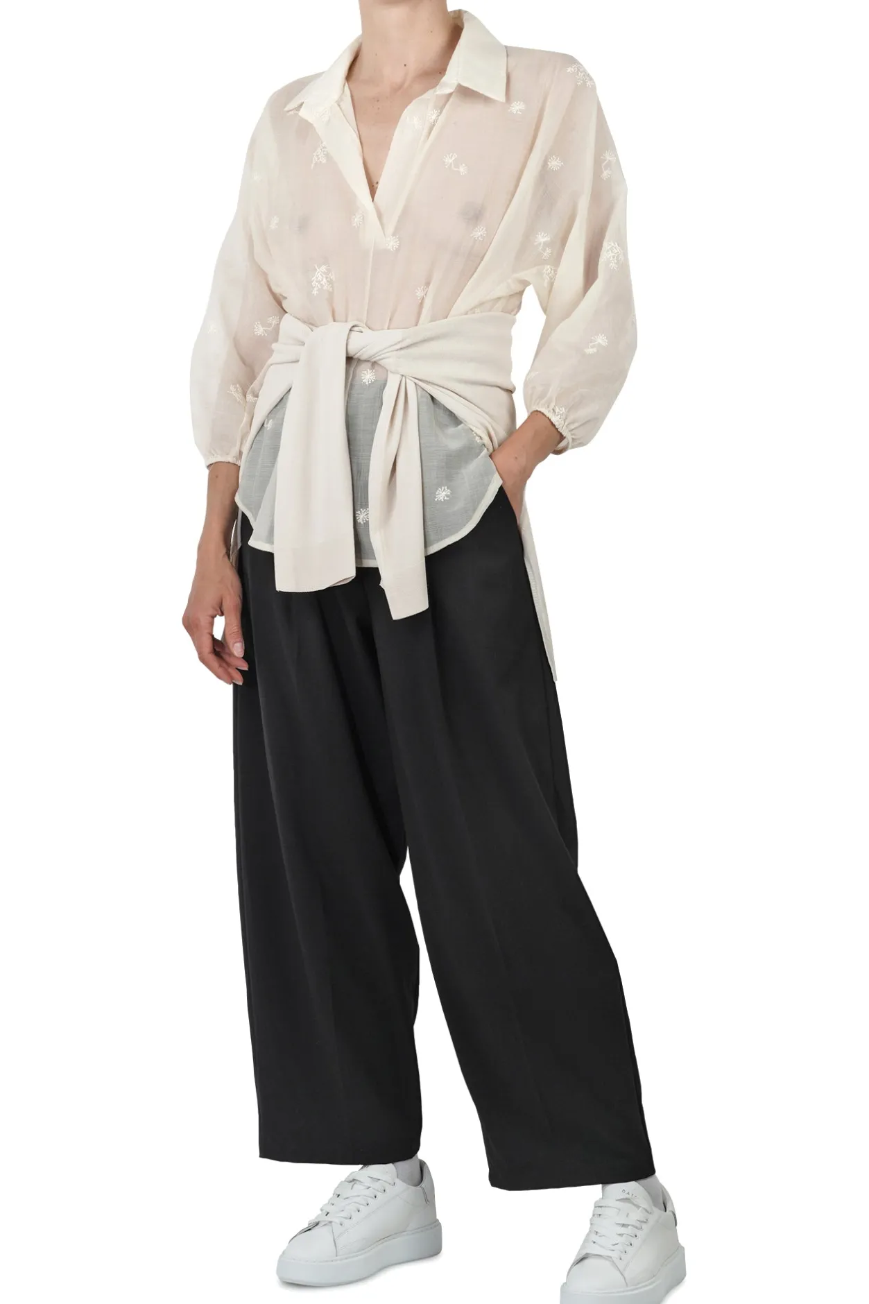 - Blusa - 451588 - Burro^La Femme Blanche Fashion