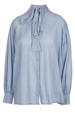 - Camicia - 451514 - Azzurro^La Femme Blanche Online