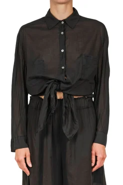- Camicia - 451513 - Nero^La Femme Blanche Hot