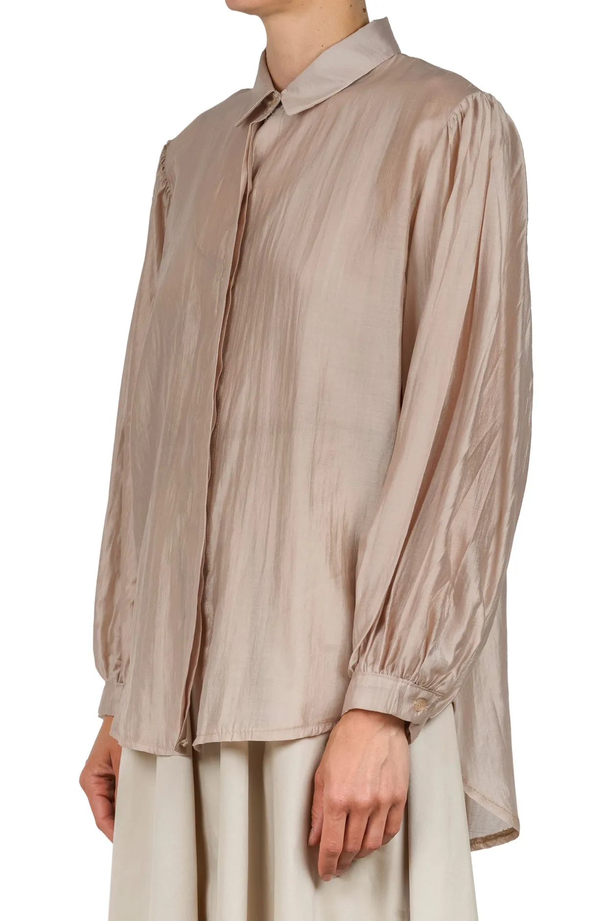 - Camicia - 451507 - Champagne^La Femme Blanche Fashion