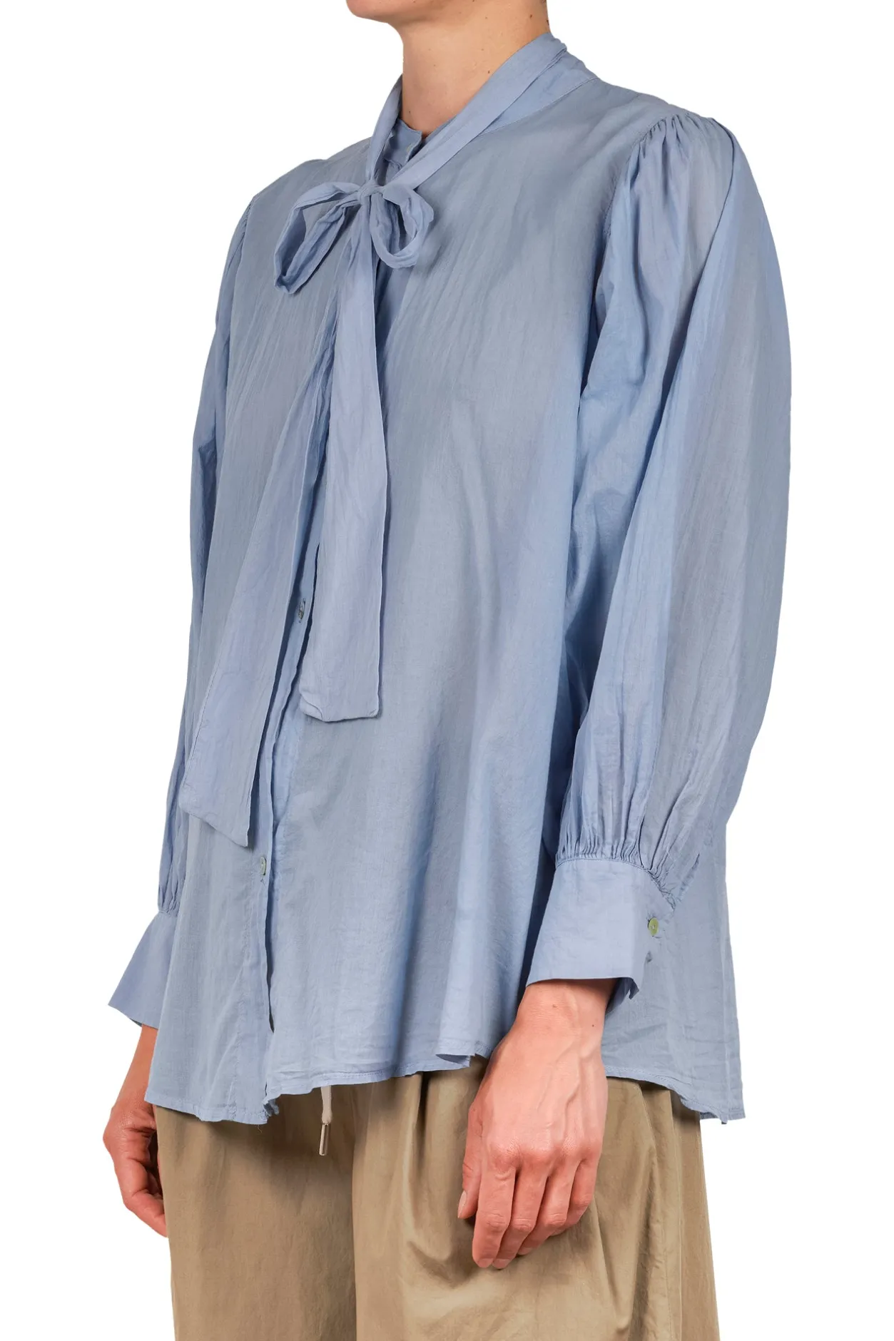 - Camicia - 451514 - Azzurro^La Femme Blanche Online