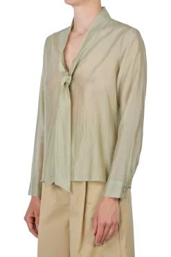 - Camicia - 451462 - Verde^La Femme Blanche Fashion