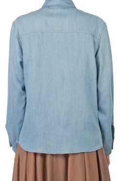 - Camicia - 451535 - Denim chiaro^La Femme Blanche Hot