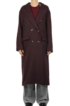 - Cappotto - 442128 - Bordeaux^La Femme Blanche Hot