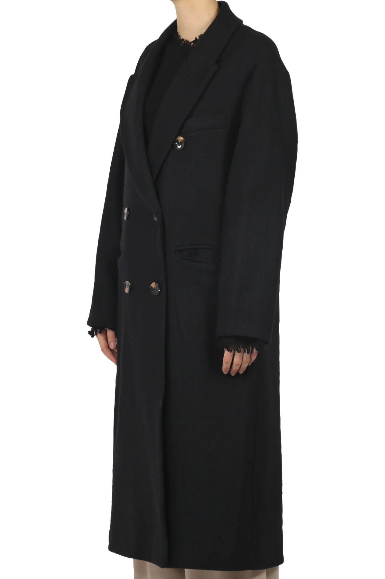 - Cappotto - 442128 - Nero^La Femme Blanche New